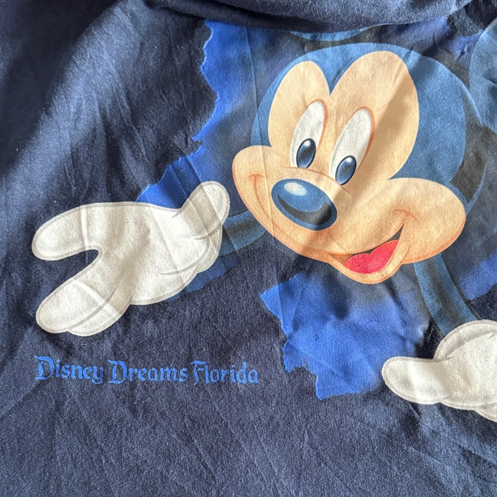 Disney Dreams Florida Mickey Mouse Dark Blue Tee - Picture 4 of 6